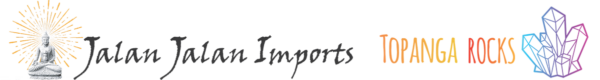 Jalan Jalan Imports and Topanga Rocks Logo